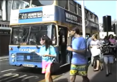 Hastings St Leonards - 1980s Footage Bus Robertson Street YouTube